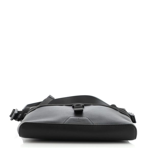 Louis Vuitton Messenger Bag Dark Infinity Leather with Monogram Eclipse Glaze Ca - Picture 4 of 7